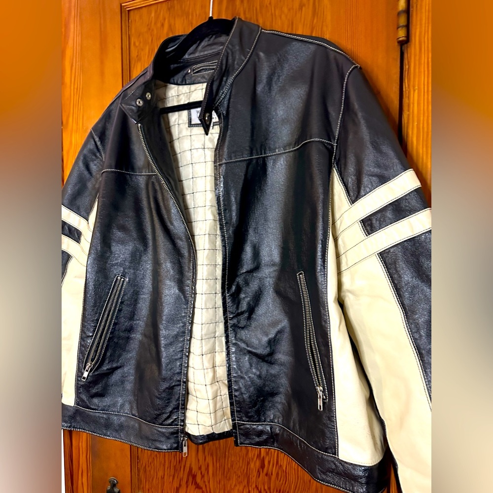 Vintage Wilsons Leather Men’s Moto Racing Jacket